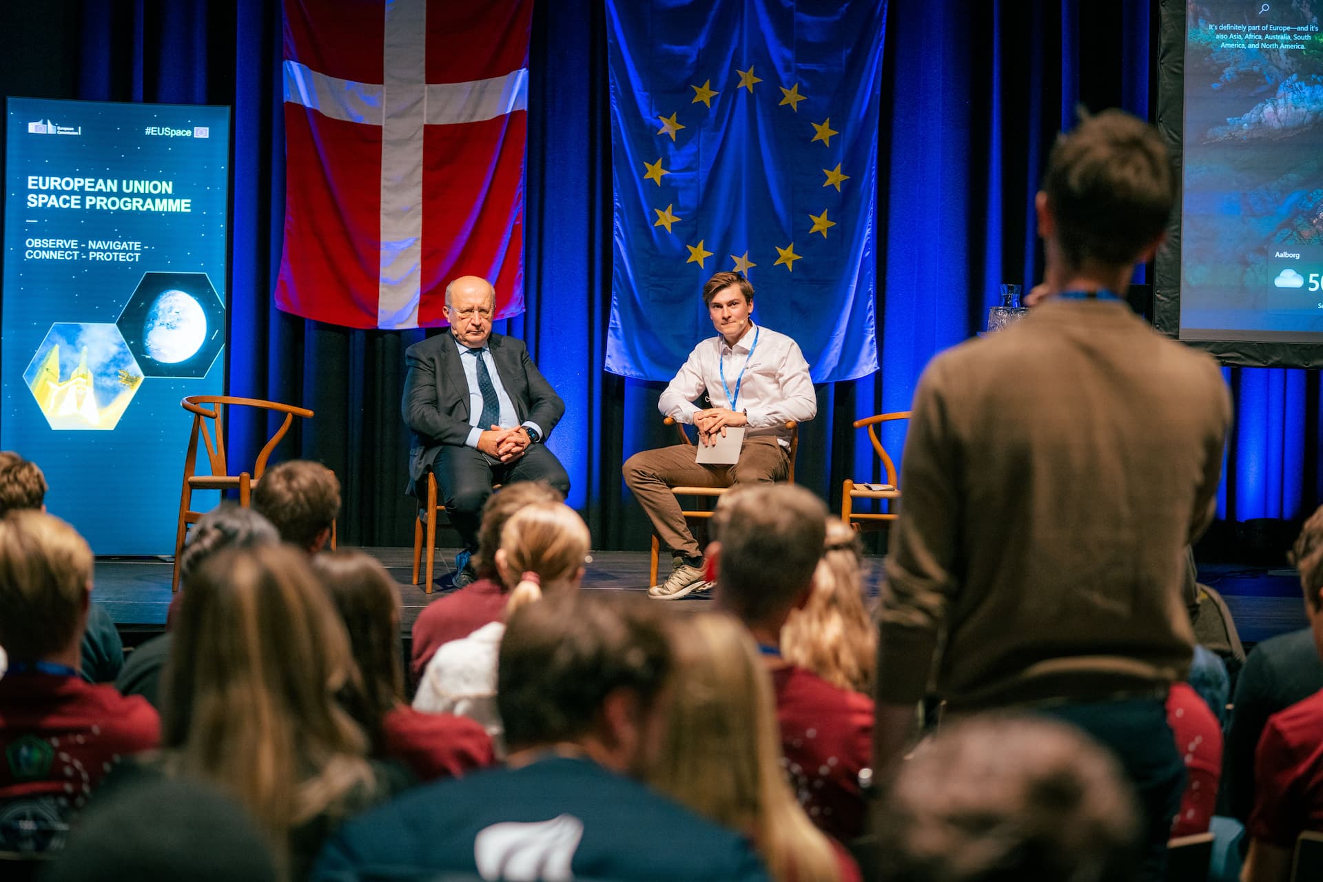 Q&A for university students with EU Commissioner Andrius Kubilius